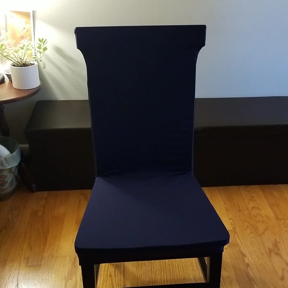 Dark blue seat cover